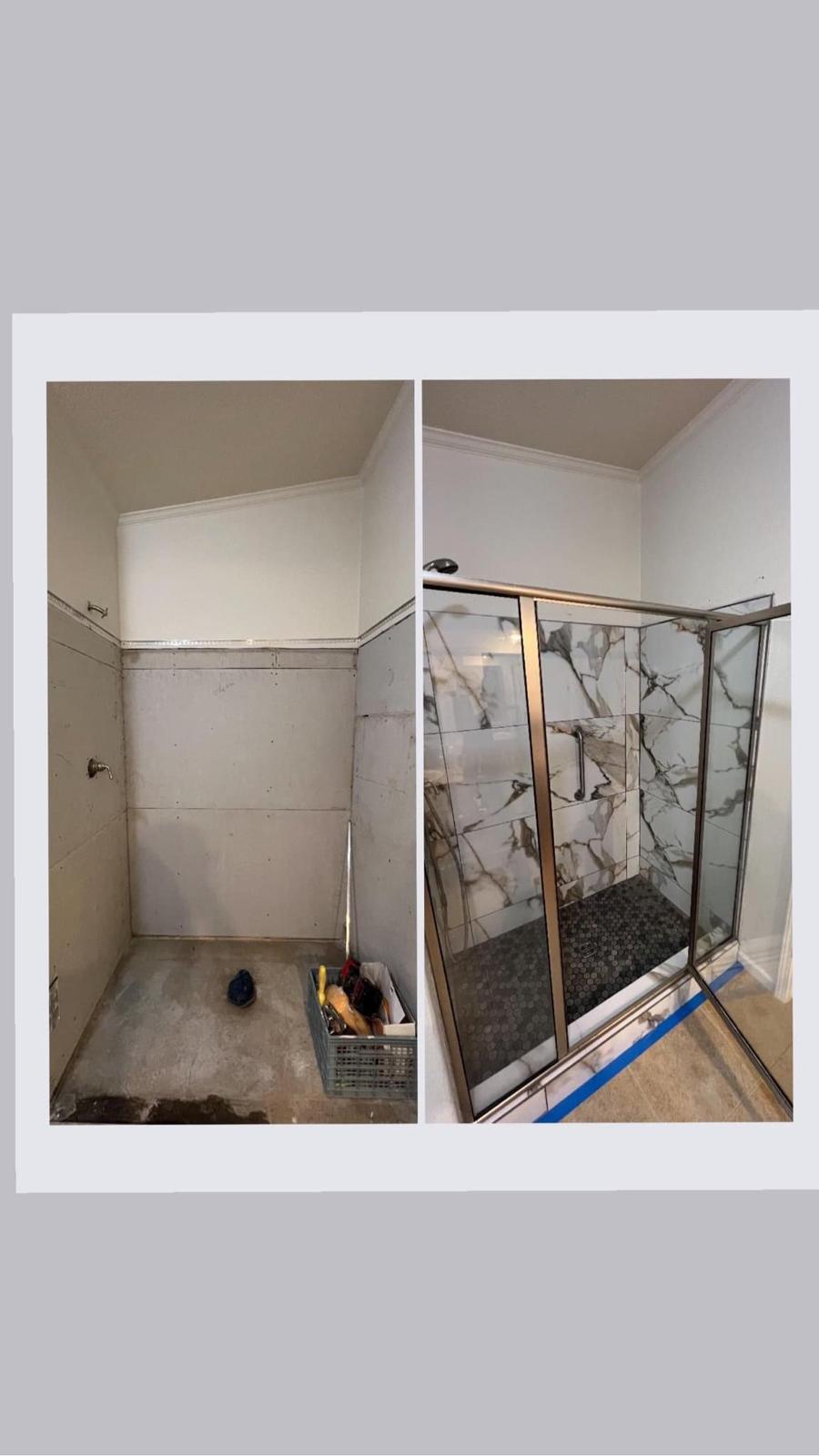 Shower opening and layout project 11